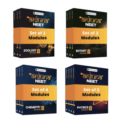 PW Arjuna For NEET Class 11 Physics, Chemistry, Botany and Zoology Modules with Solutions & 15 OMR Sheets Combo Set of 15 Books For (2025 Edition).